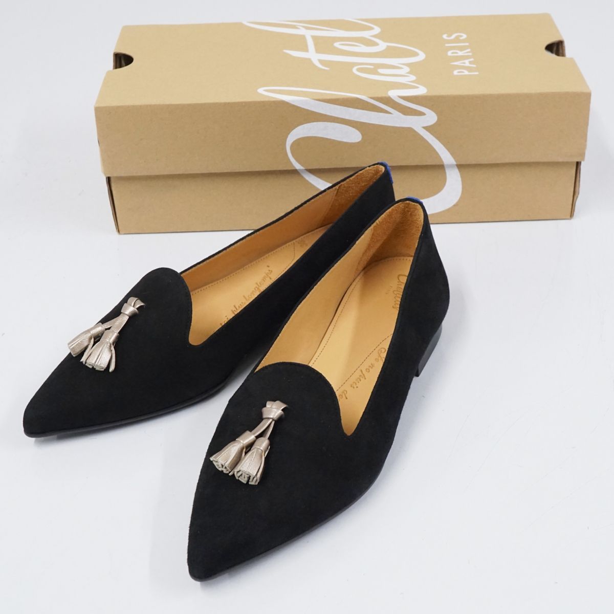 新品・未使用】 CHATELLES/フラットシューズ