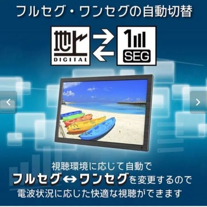 ✳️Sale【匿名配送・新品】19型 ポータブルTV  液晶テレビ-3