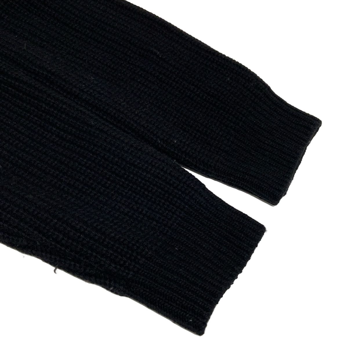 MONCLER モンクレール ダウンコート サイズS レディース CARDIGAN TRICOT I20939B00021 黒 カーディガン コットン ウール ダウン SIROKUMA-CORPORATION_COM