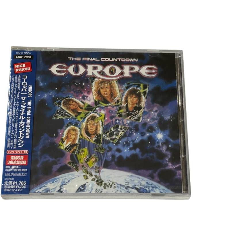 Europe ヨウロッパ／The Final Countdown ＋3 Live Tracks ザ