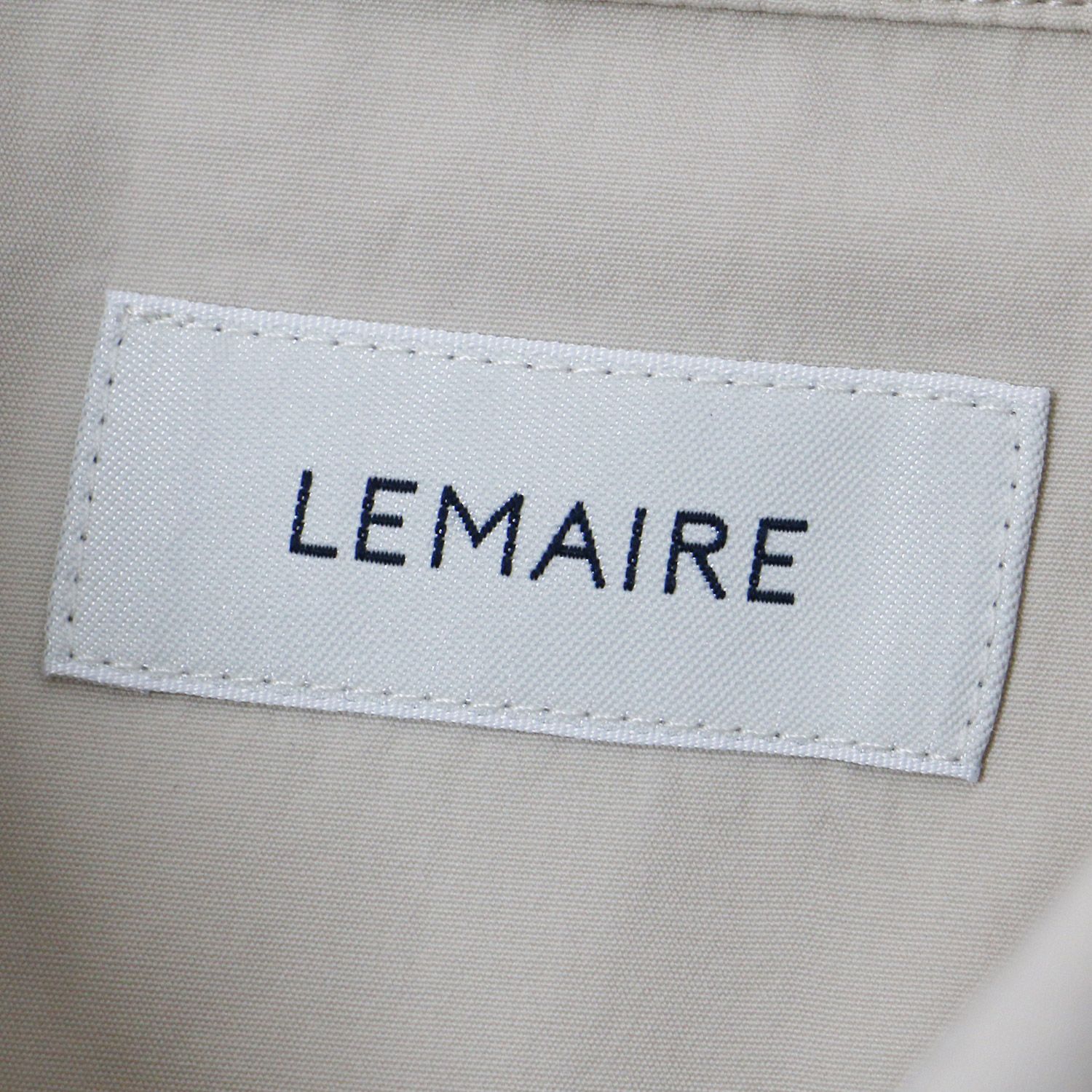 LEMAIRE ルメール ブラウス シャツ 23秋冬 ベージュ 38(M) ツイスト 