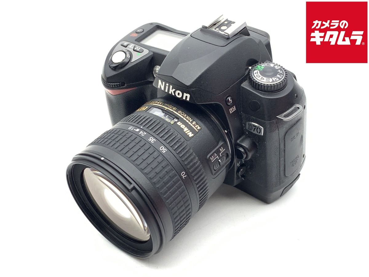 ショット数5813回✨Nikon D70レンズセット 初心者 ショット数 13枚 