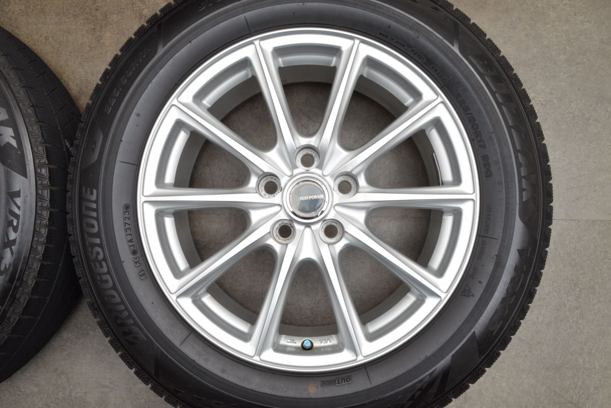225/60R 17　2024年製造品　アルファード　美品　エコフォルム 225/60R 17 2024年製造品 アルファード 美品 エコフォルム