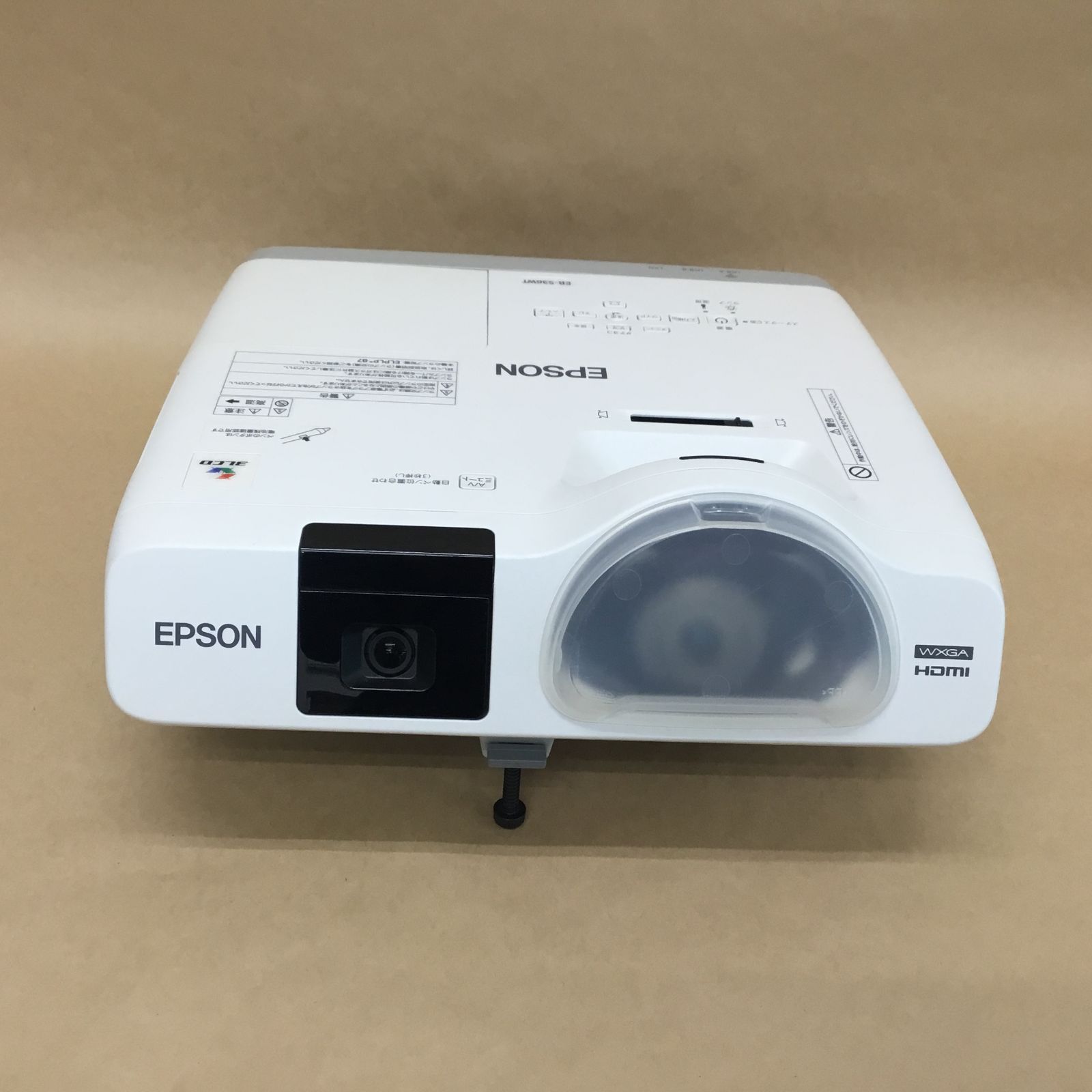 良品 EPSON EB-536WT プロジェクター 3400lm ランプ15H