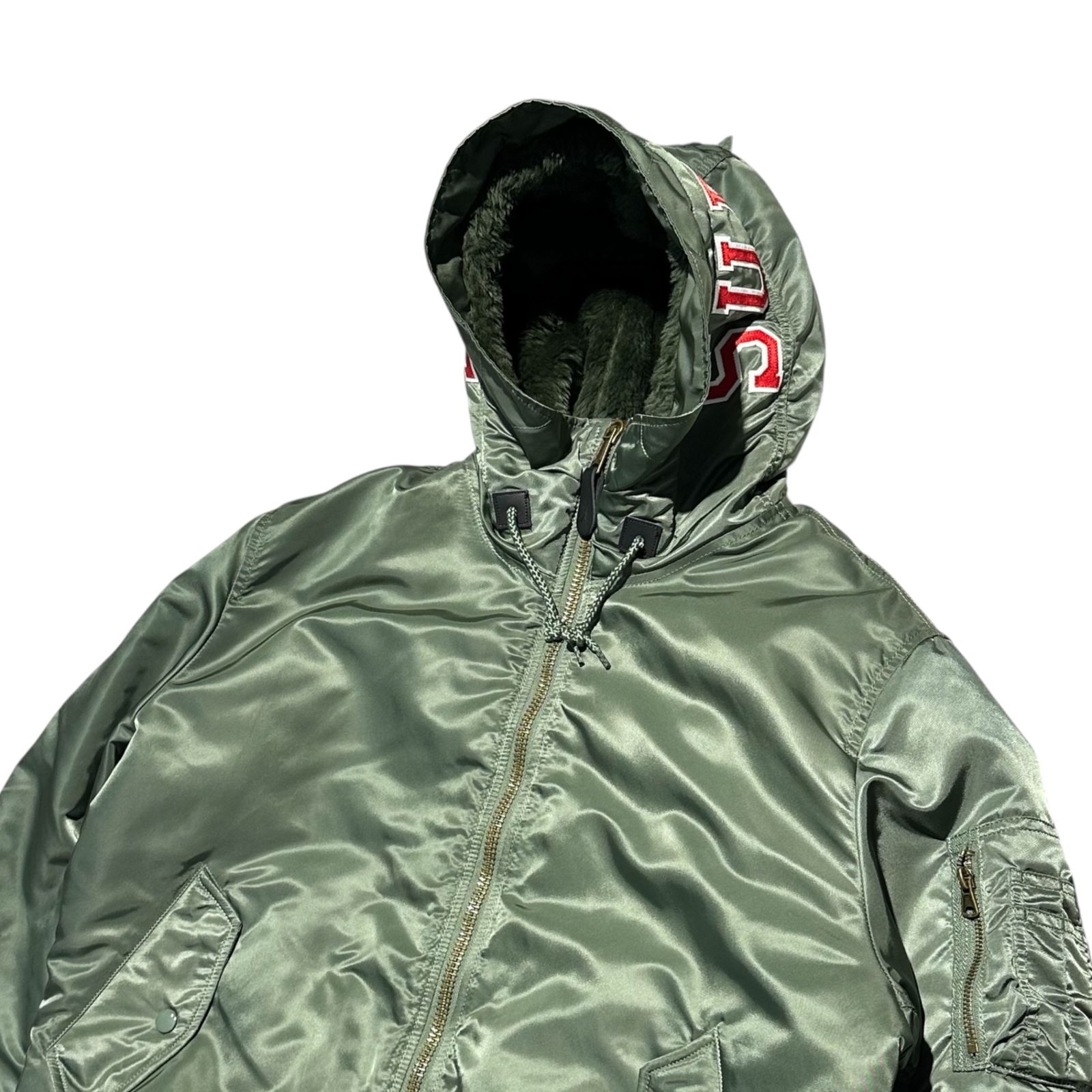 SUPREME(シュプリーム) 21AW Hooded MA-1 フーデット ミリタリー