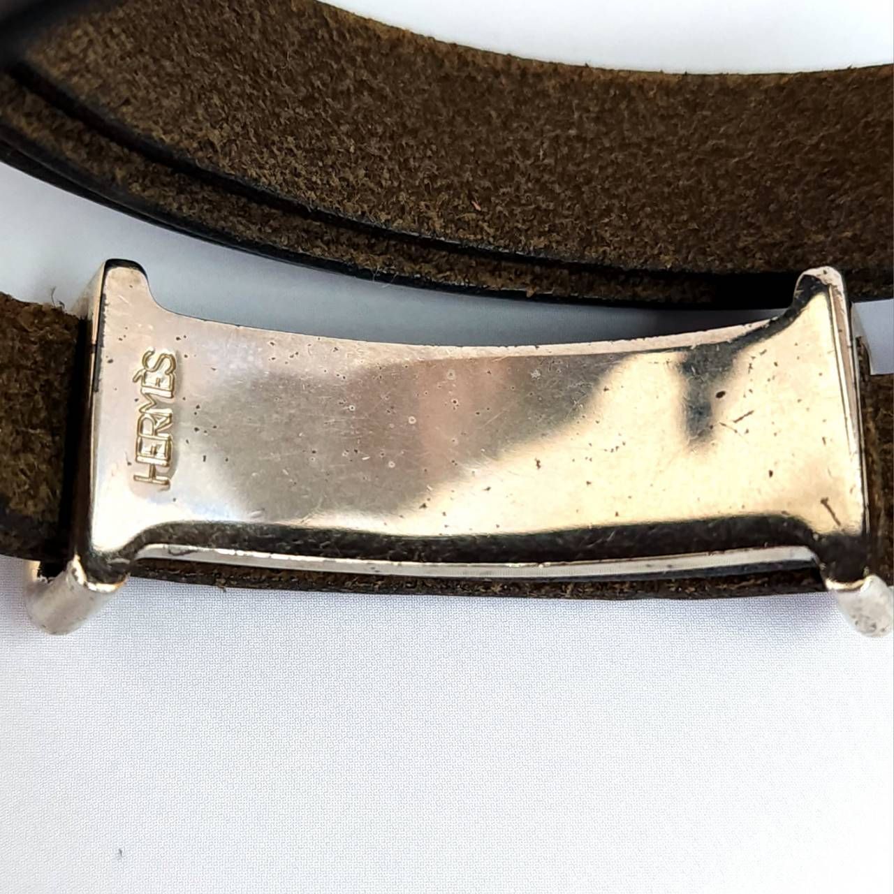 最終価格】HERMES エルメス レザー ブレスレット アピ ブラック