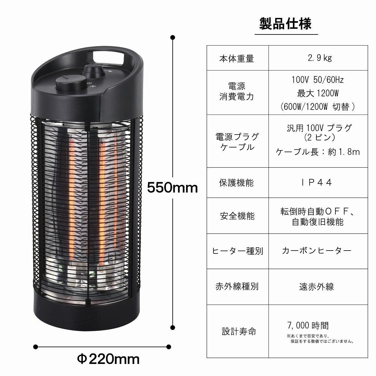 送料込み新品 Chrester（クレスター）業務用 防水 足元専用 カーボン