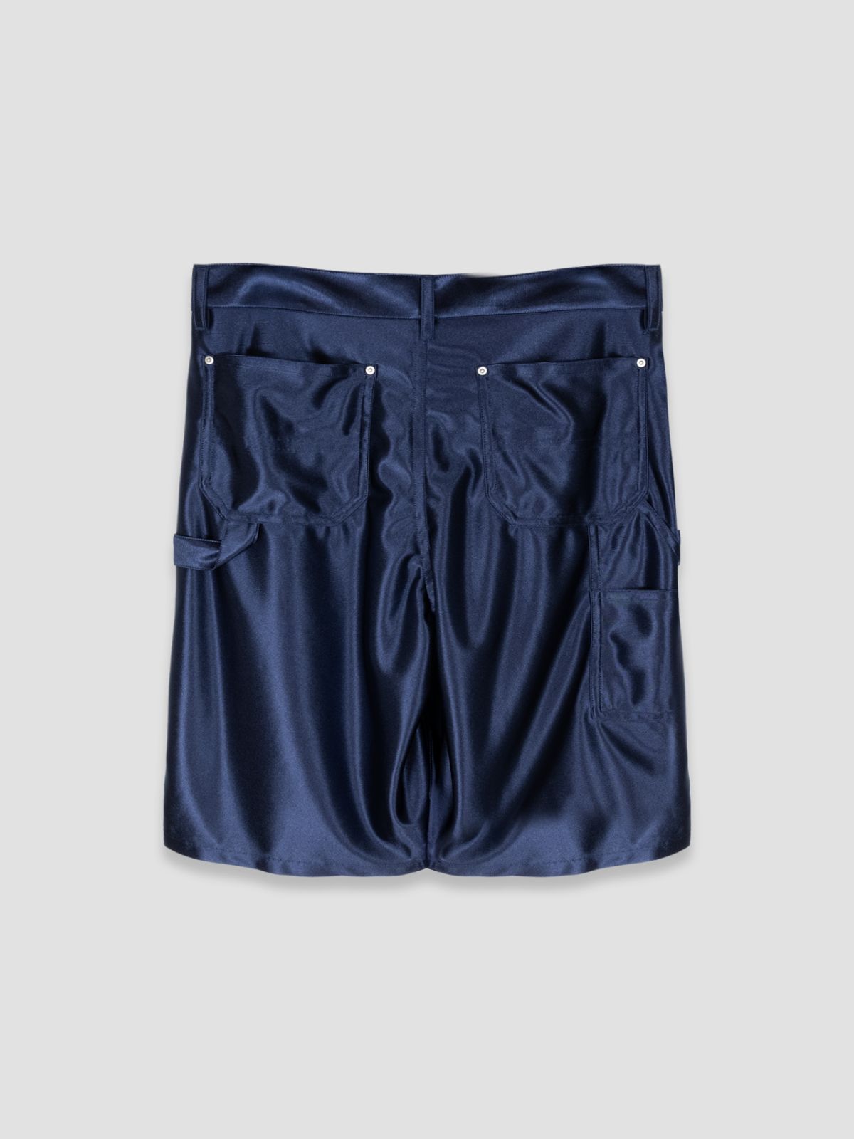 ICE & TECHNO | DOUBLE KNEE BASKET SHORTS (NAVY) ショーツ ショート