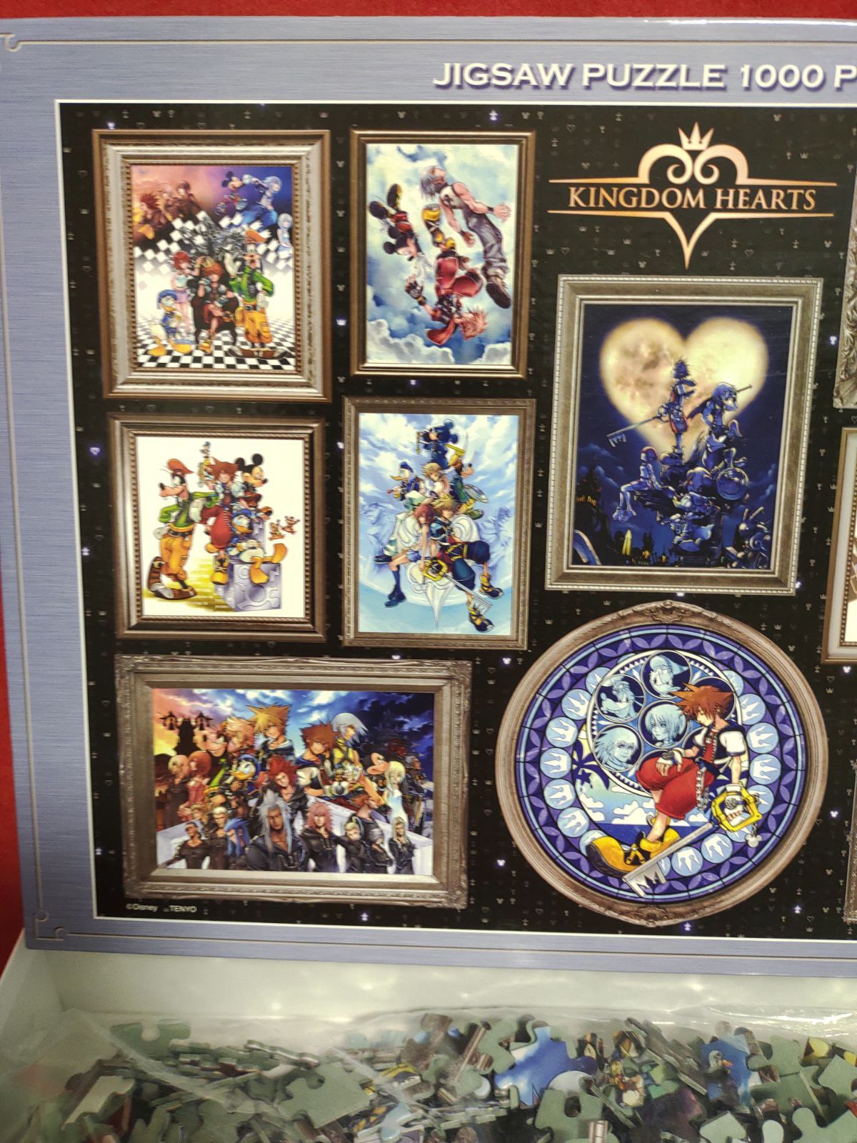ジグソーパズル1000ピース キングダムハーツ アート集 ディズニー