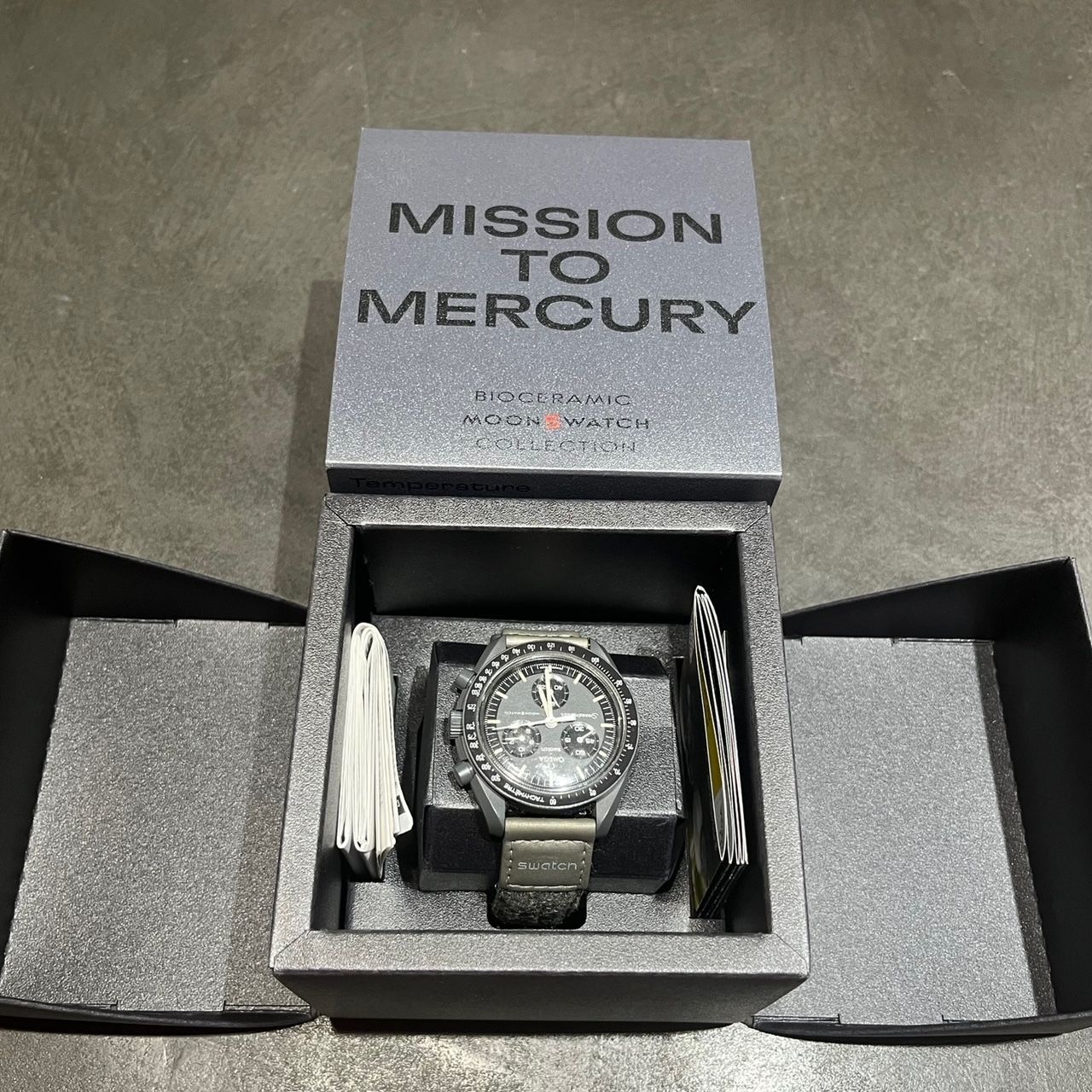 国内正規 保証書付き OMEGA SWATCH Mission to Mercury マーキュリー 