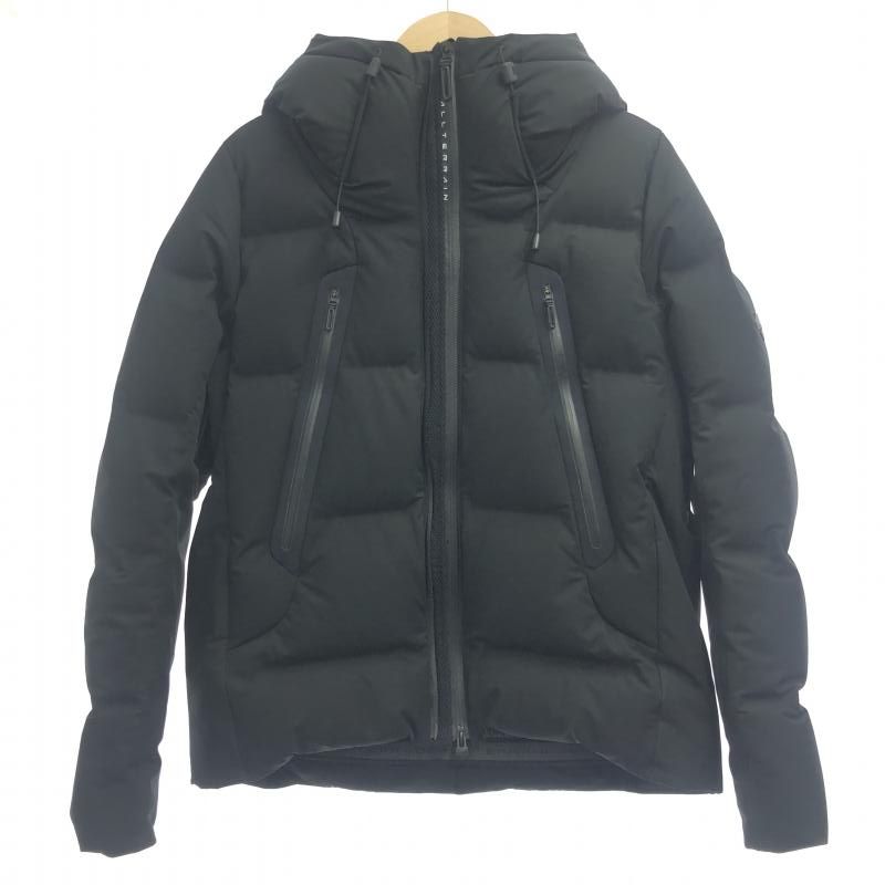 【中古】DESCENTE ALLTERRAIN　水沢ダウン Ｍ　DAMUGK32U　ブラック　デサントオルテライン[66]