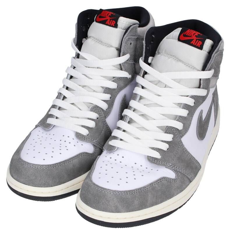 ナイキ AIR JORDAN 1 RETRO HIGH OG Black and Smoke Grey