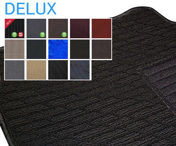 デラックス ラゲッジマット 車種専用タイプ トヨタ ダイハツ パッソセッテ ブーンルミナス 2008年12月～2012年03月 無地 パッソ2-ラゲッジ