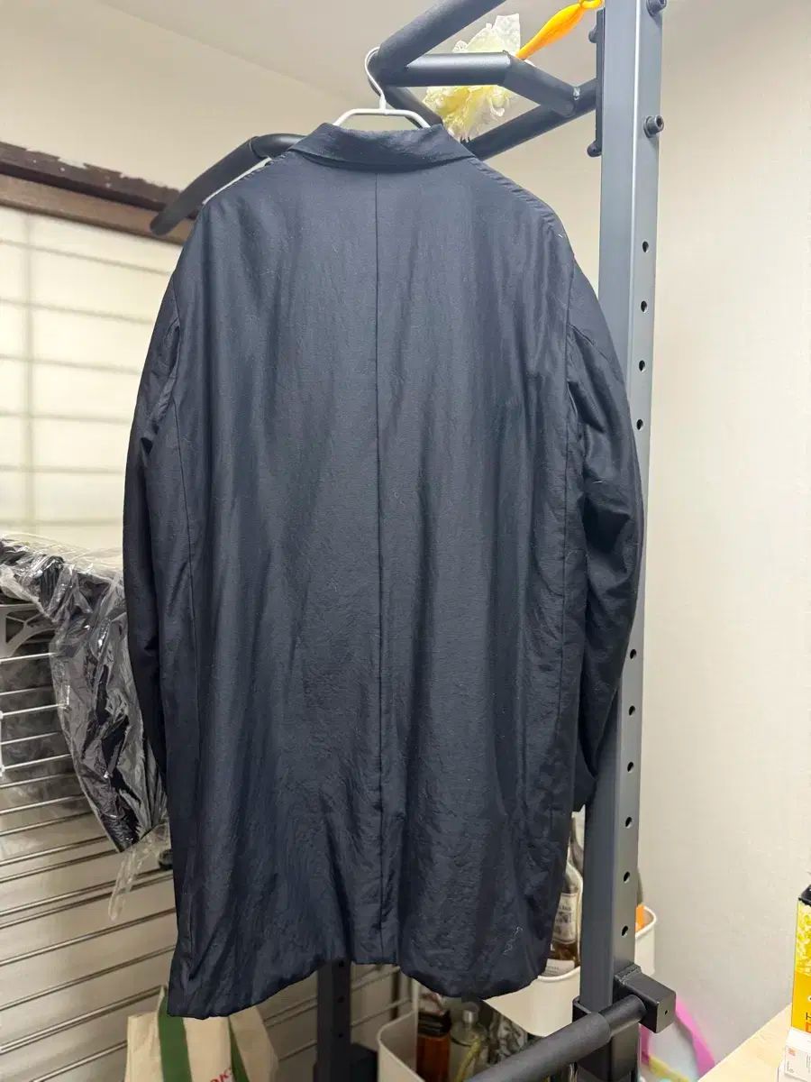 3 Comoli シルク ナイロン コート コモリ ナイロンシルク チェスター