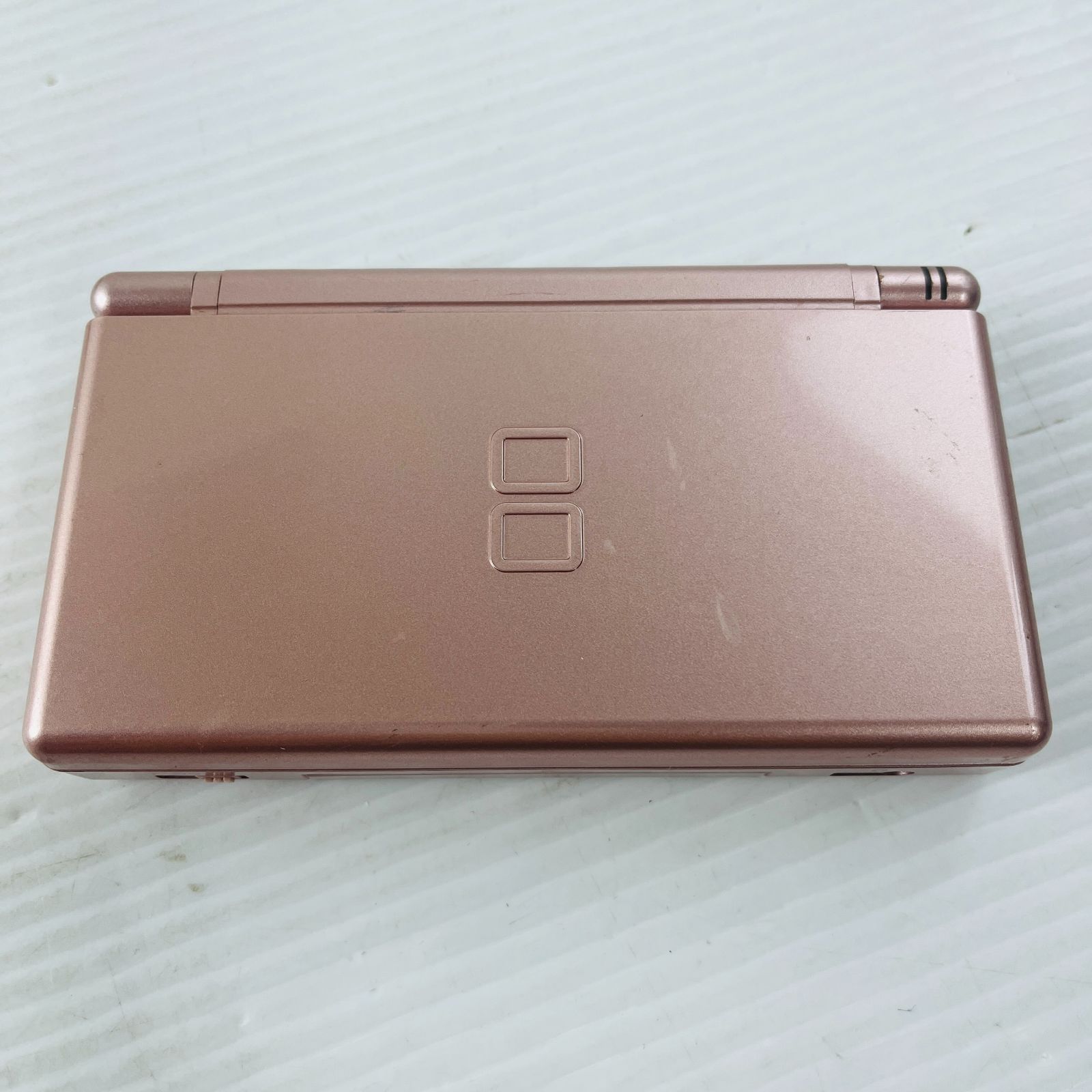 動作OK】 NINTENDO DS Lite ライト メタリックロゼ 本体 セット