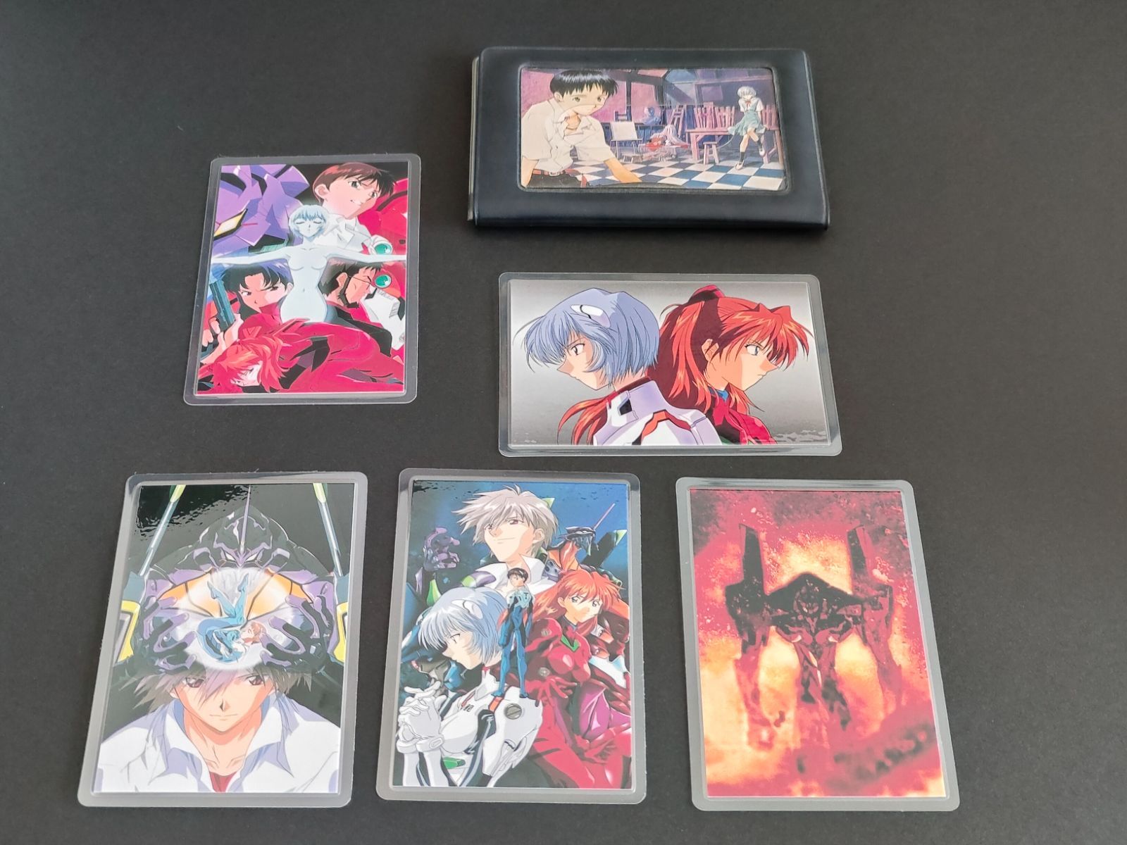 エヴァンゲリオン 限定 ラミネートカード 綾波レイ アスカ 渚カヲル 初