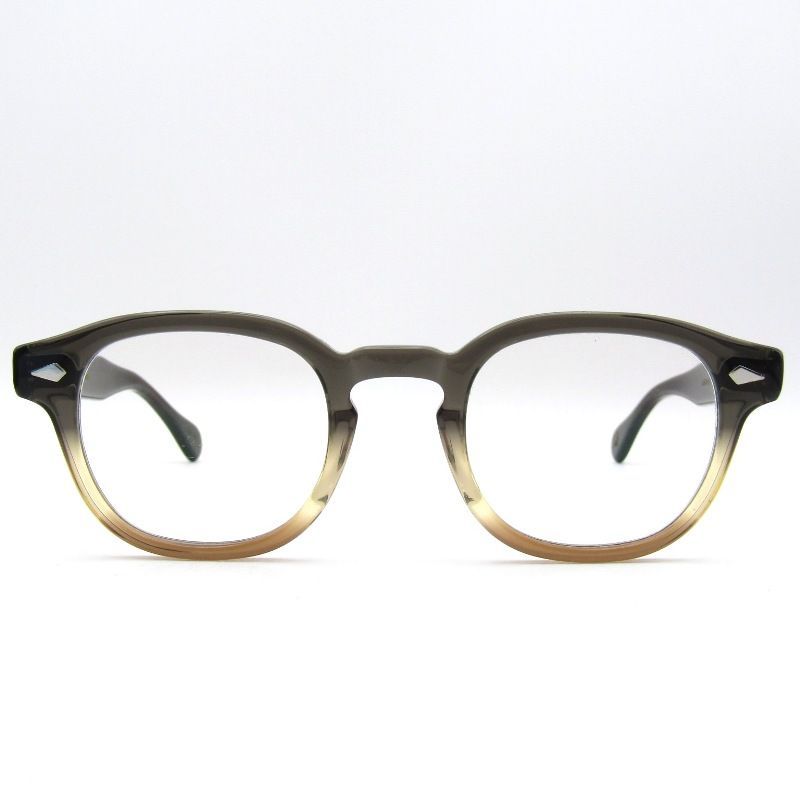 MOSCOT モスコット メガネフレーム LEMTOSH 46 直営店 度入り 中国製 レムトッシュ ボスリントン GREY FADE BROWN 65008721