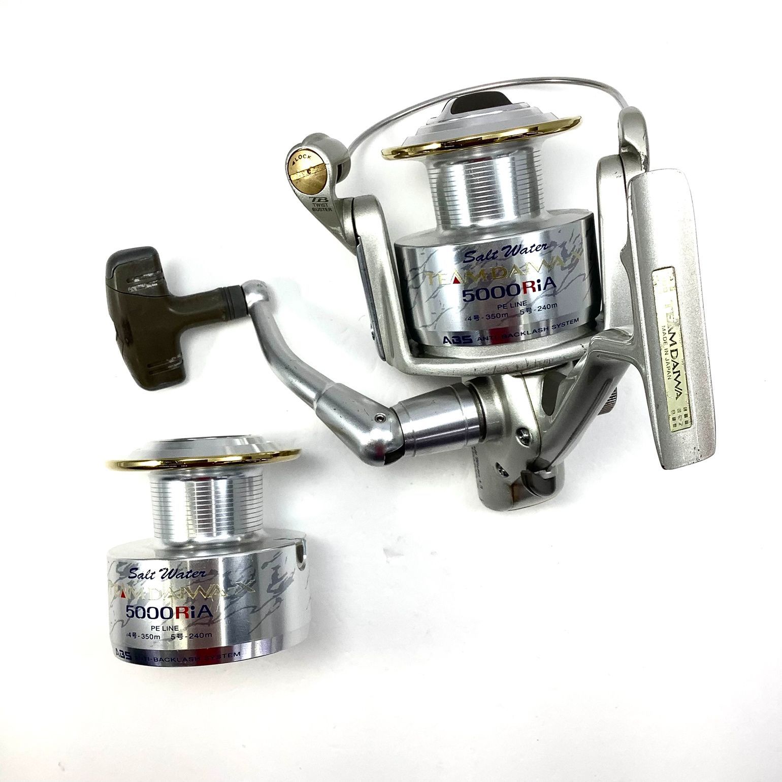 1 送料無料 ダイワ チームダイワ-X 5000RiA スピニングリール