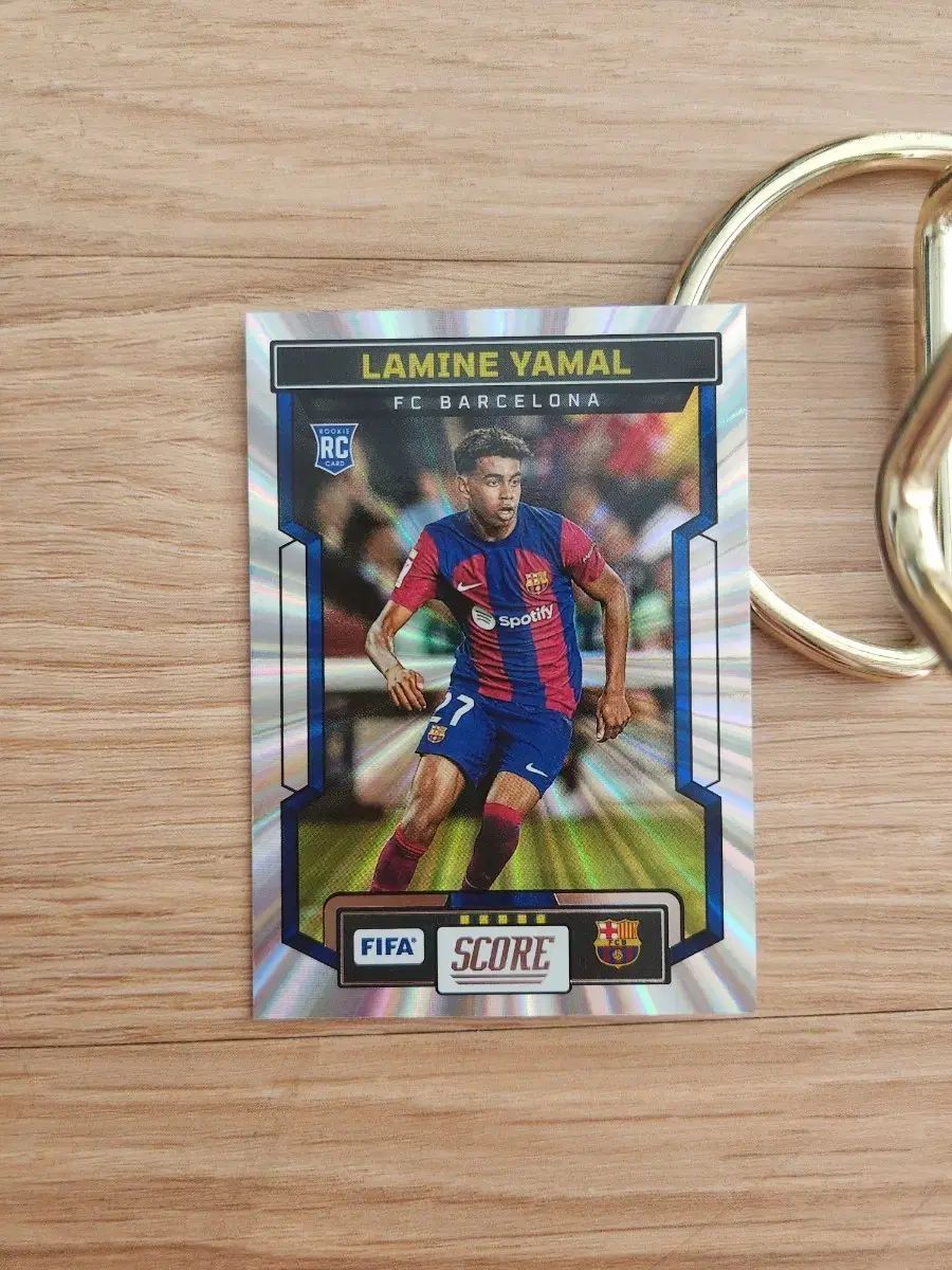 23 ー 24 Panini パニーニ スコア バルセロナ ラミン ヤマル シルバー ルーキーサッカーカード