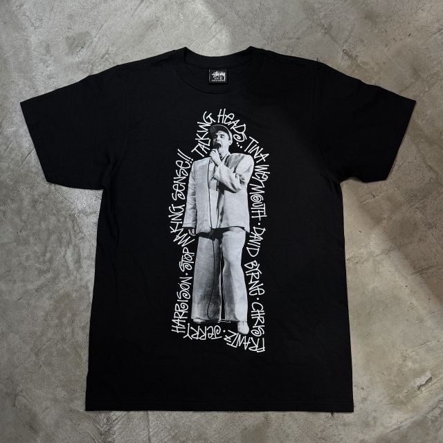 Stussy Talking Heads Tシャツ Sサイズ ブラック Stussy Talking Heads Tシャツ Sサイズ ブラック Stussy x Talking
