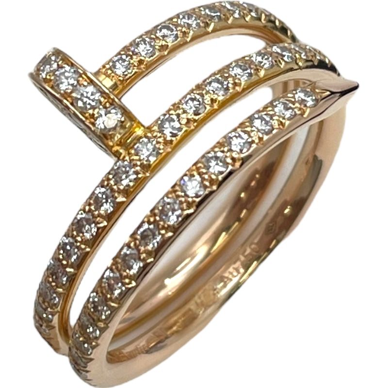 カルティエ ジュスト アン クルー Au750 リング 8号 Cartier - カルティエ ジュスト アン クル リング 8号 750