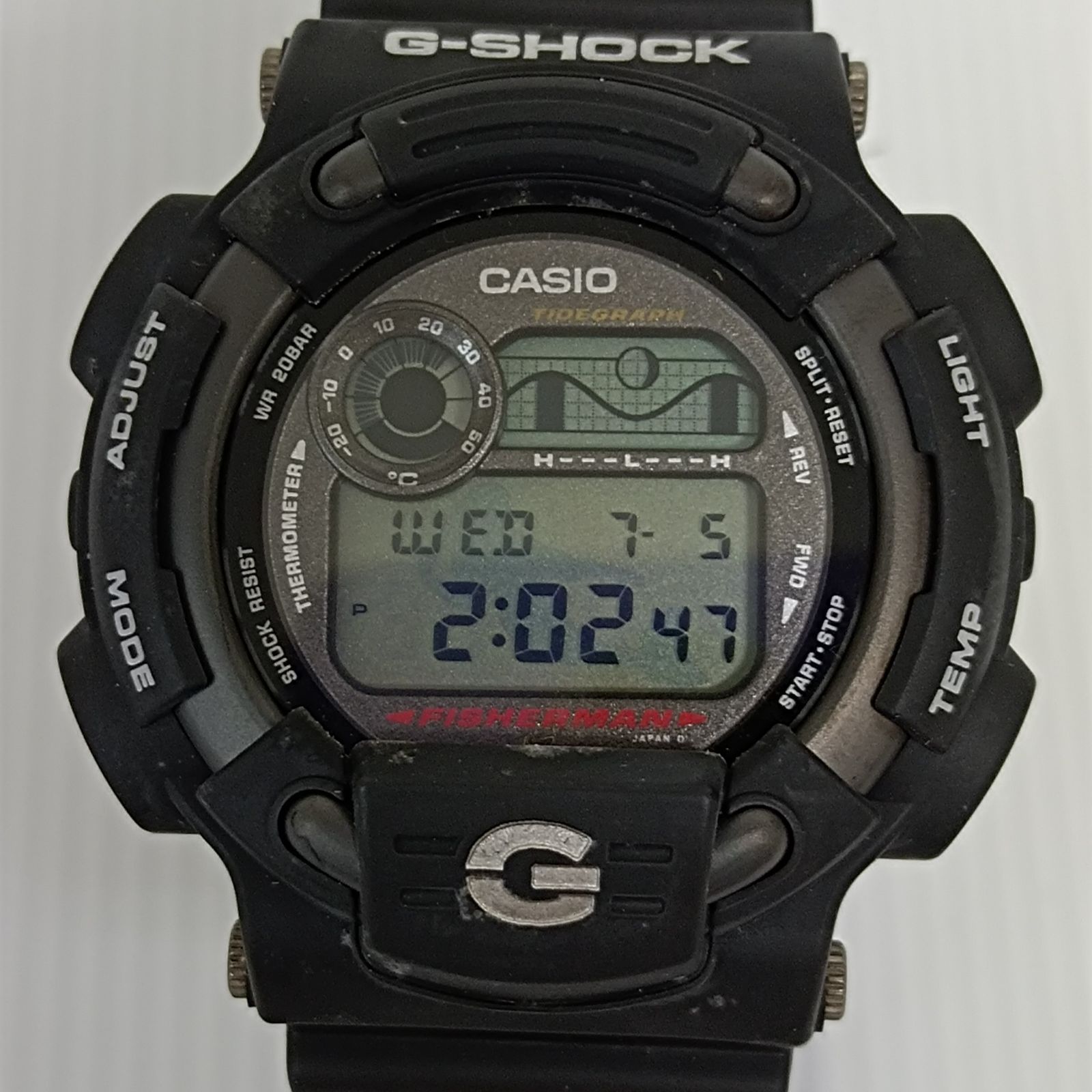 未使用】G-SHOCK FISHERMAN CASIO DW-8600ZJ-1T 腕時計 MM0706-2