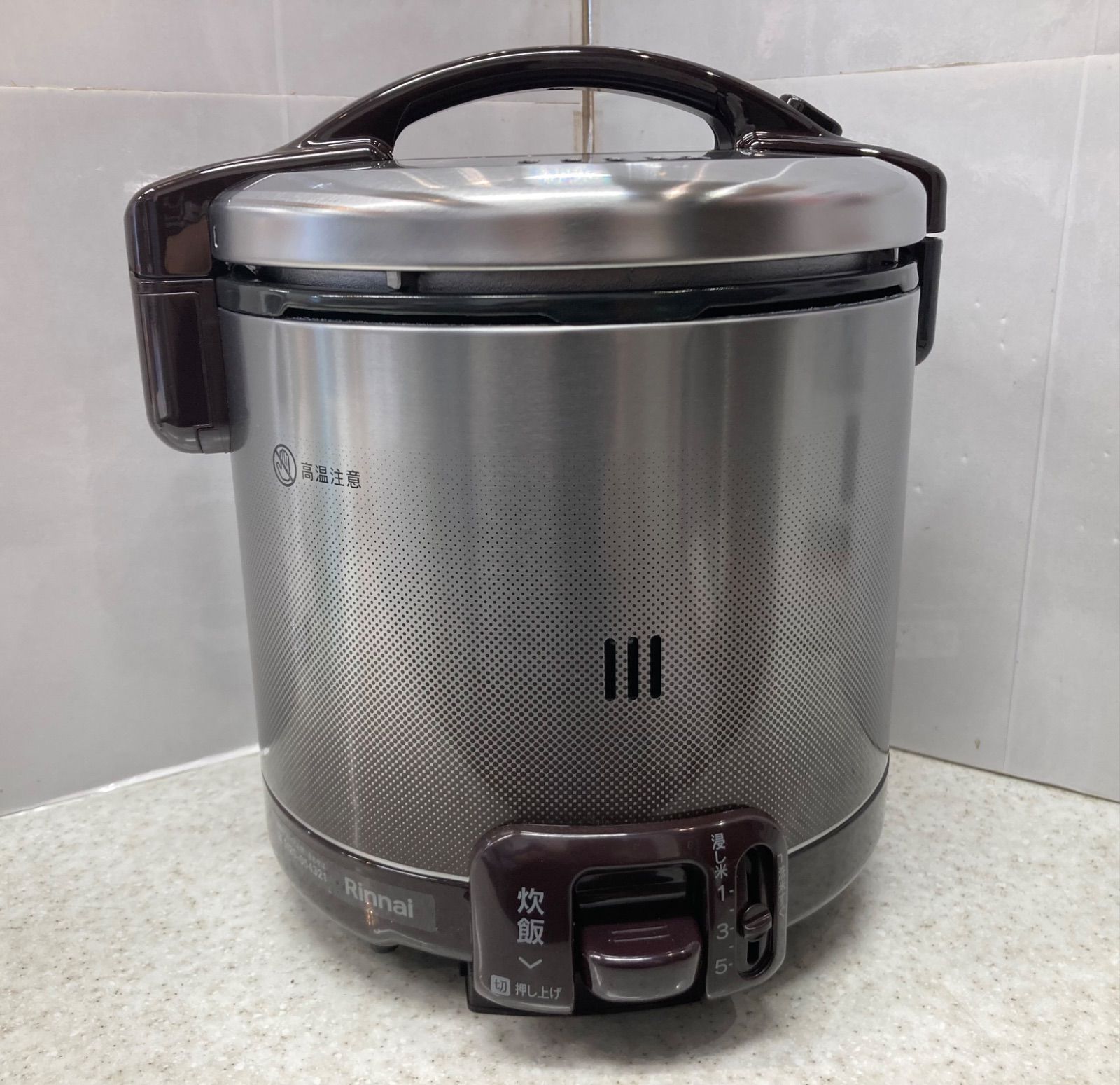 Rinnai リンナイ ガス炊飯器 都市ガス用 5合炊き RR-050fs