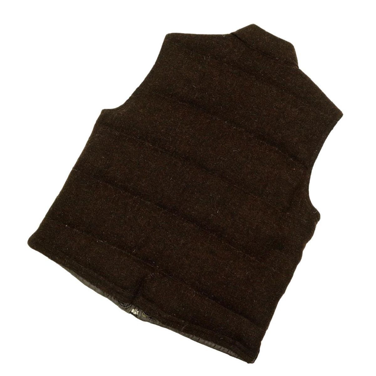 B3483】【美品】Papas×HARRIS TWEED パパス ハリスツイード ダウン