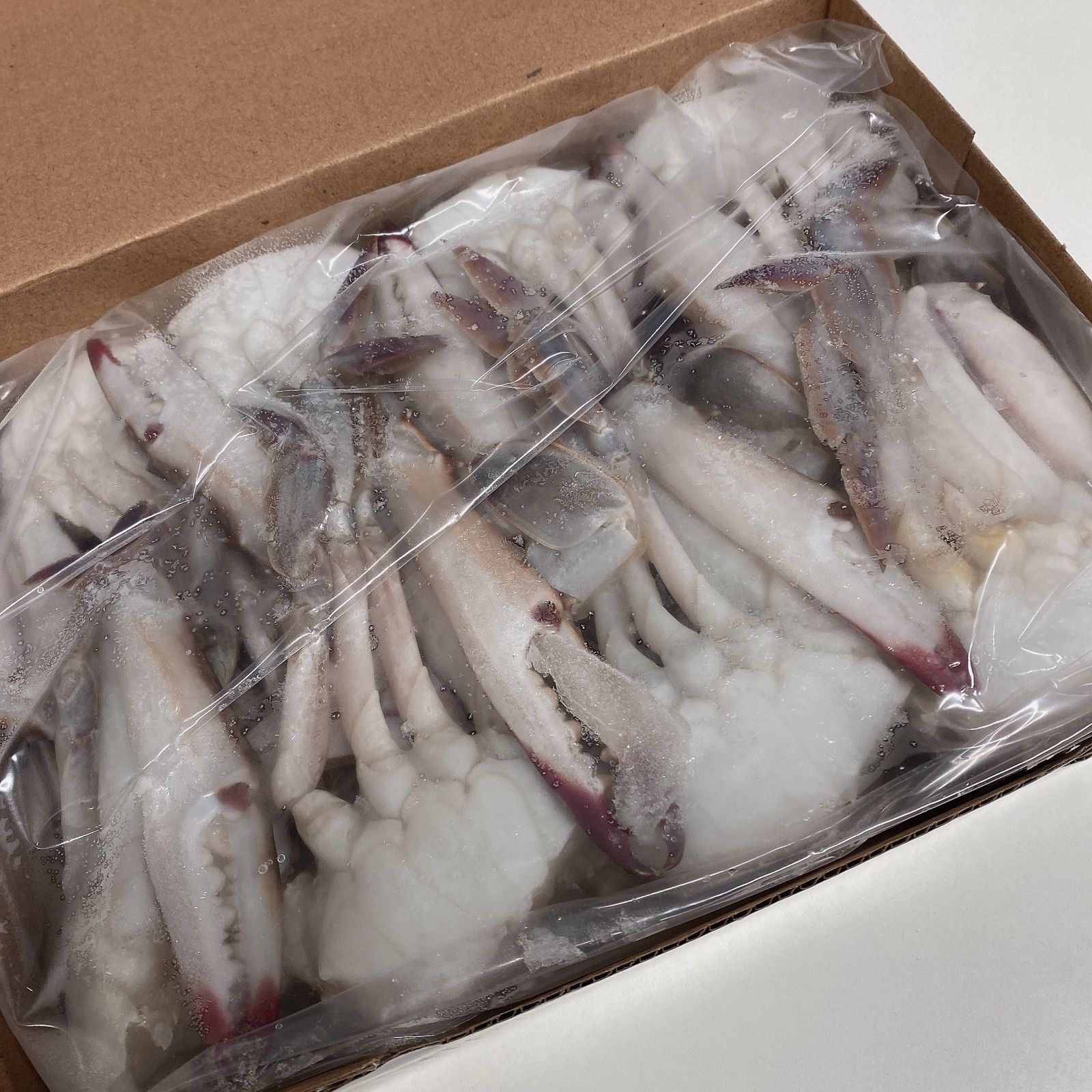 切りワタリガニ1kg   鍋 蟹 切り渡-1