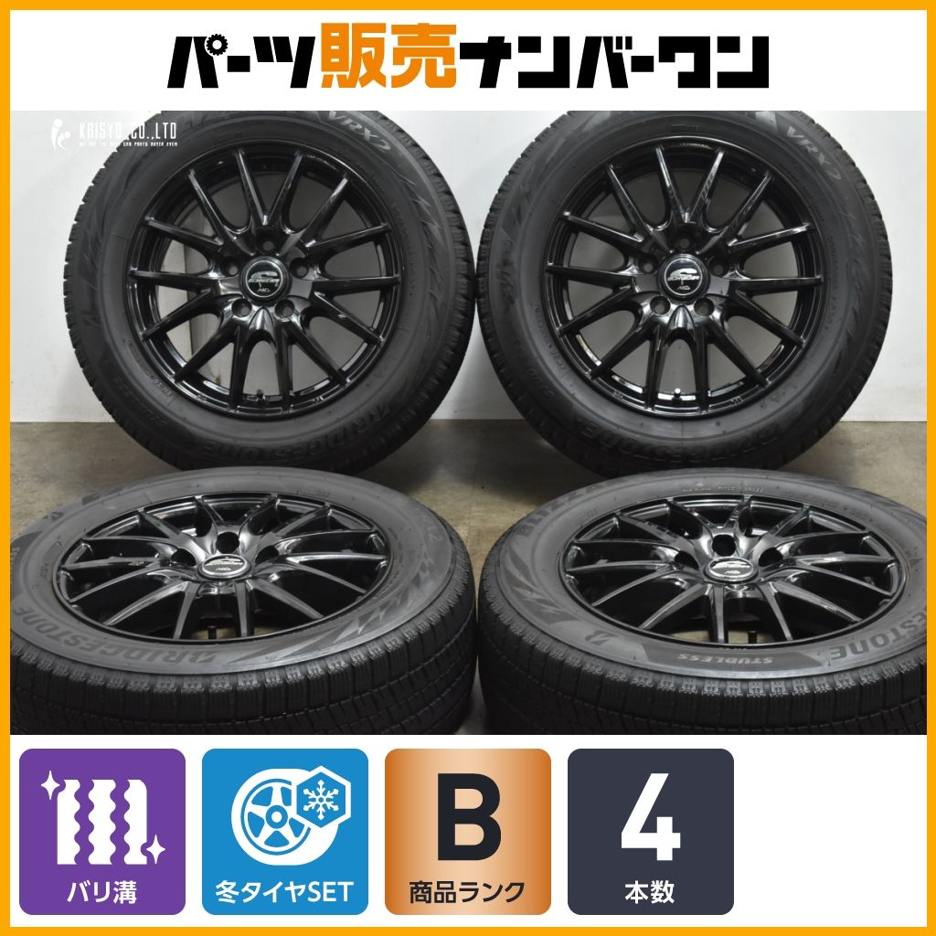 16インチ　アルミ　タイヤセット　バリ溝 バリ溝】SOLID RACING turbine Z1 16in 8J -25 PCD114.3 BF