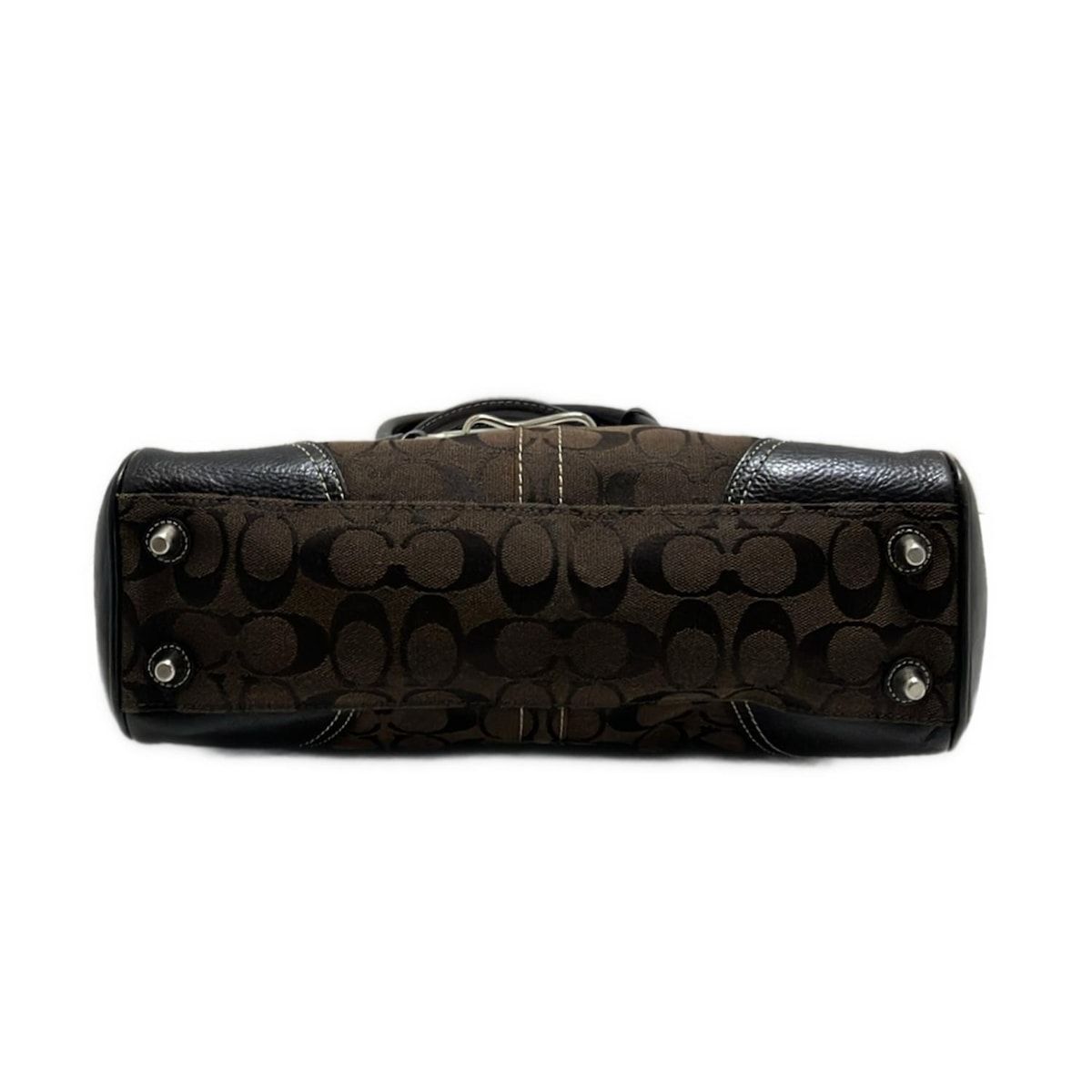 COACH(コーチ) トートバッグ シグネチャー柄 F10245 ダーク