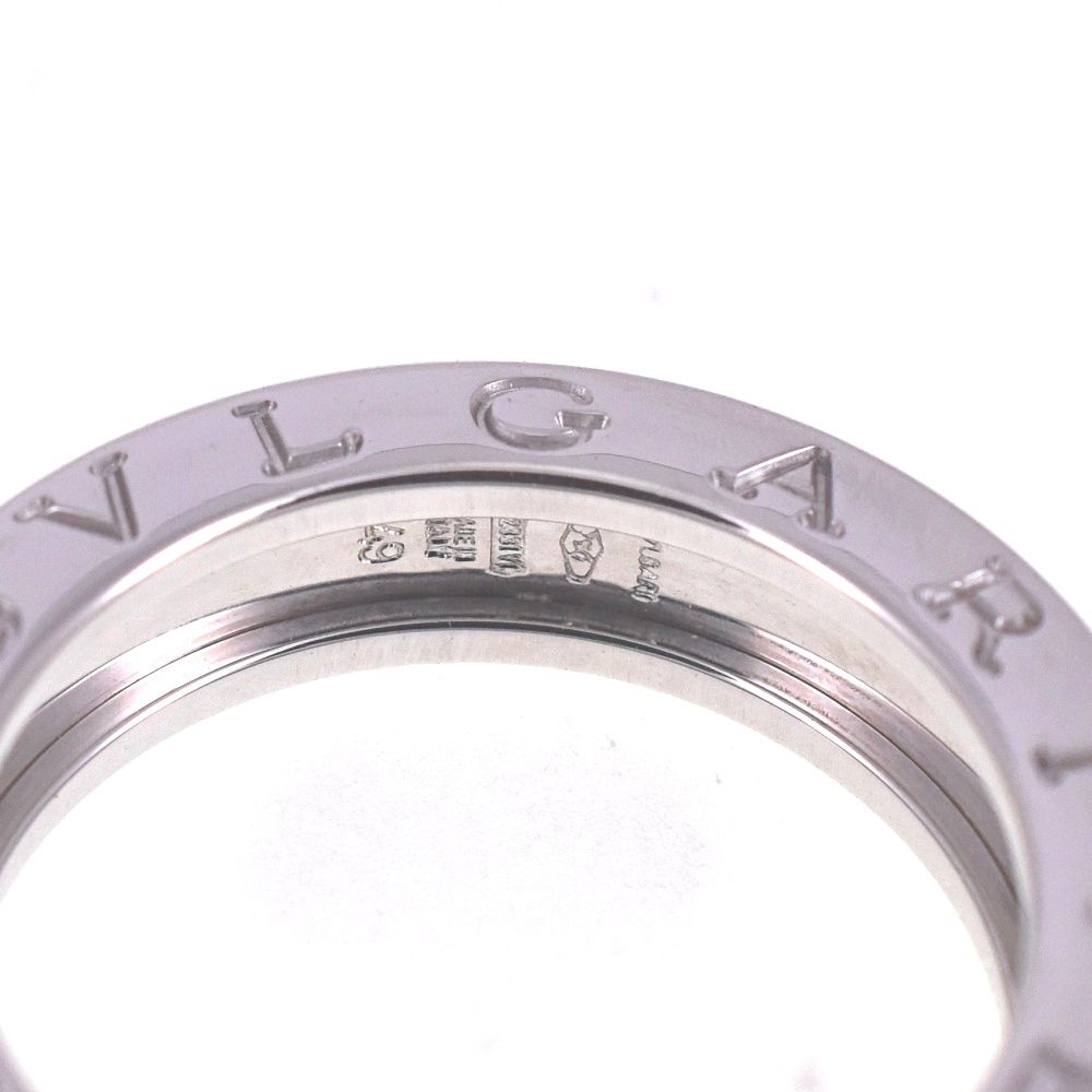 ブルガリ BVLGARI B-Zero1 リング サイズ49 JP9 K18WG レディース S 139300
