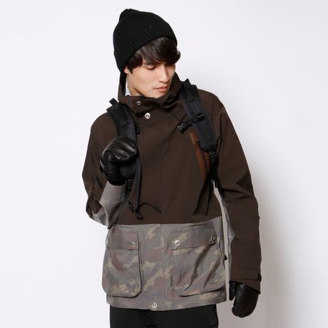 COLLECT MANIA HUMAN Jacket BROWN×W-CAMO - Snow life Shop - メルカリ