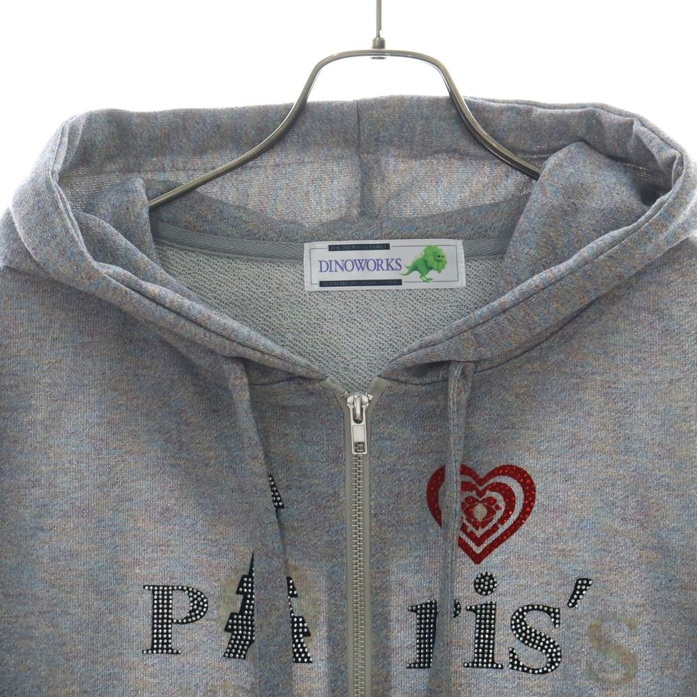 dinoworks Poris hoodie グレー