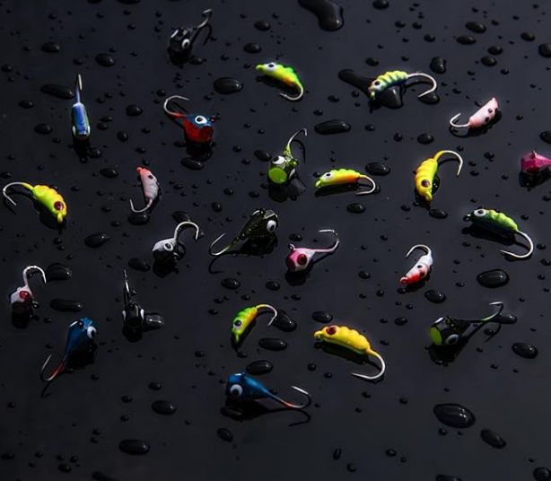 Goture 穴釣りルアー 氷釣りルアー ルアーセット メタルジグセット 24