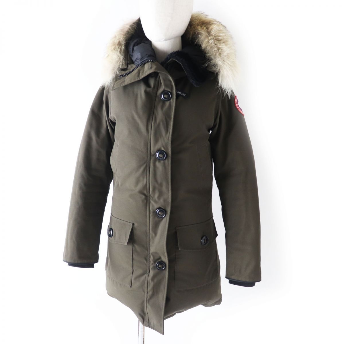 良品◎国内正規品 CANADA GOOSE カナダグース 2600JL コヨーテファー ...