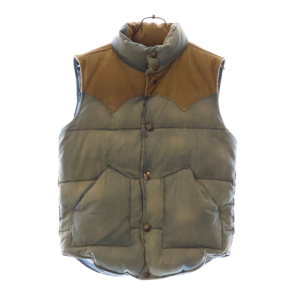 ロンハーマンダウンベスト ボア襟付き Ron Herman】【DENIM DOWN VEST