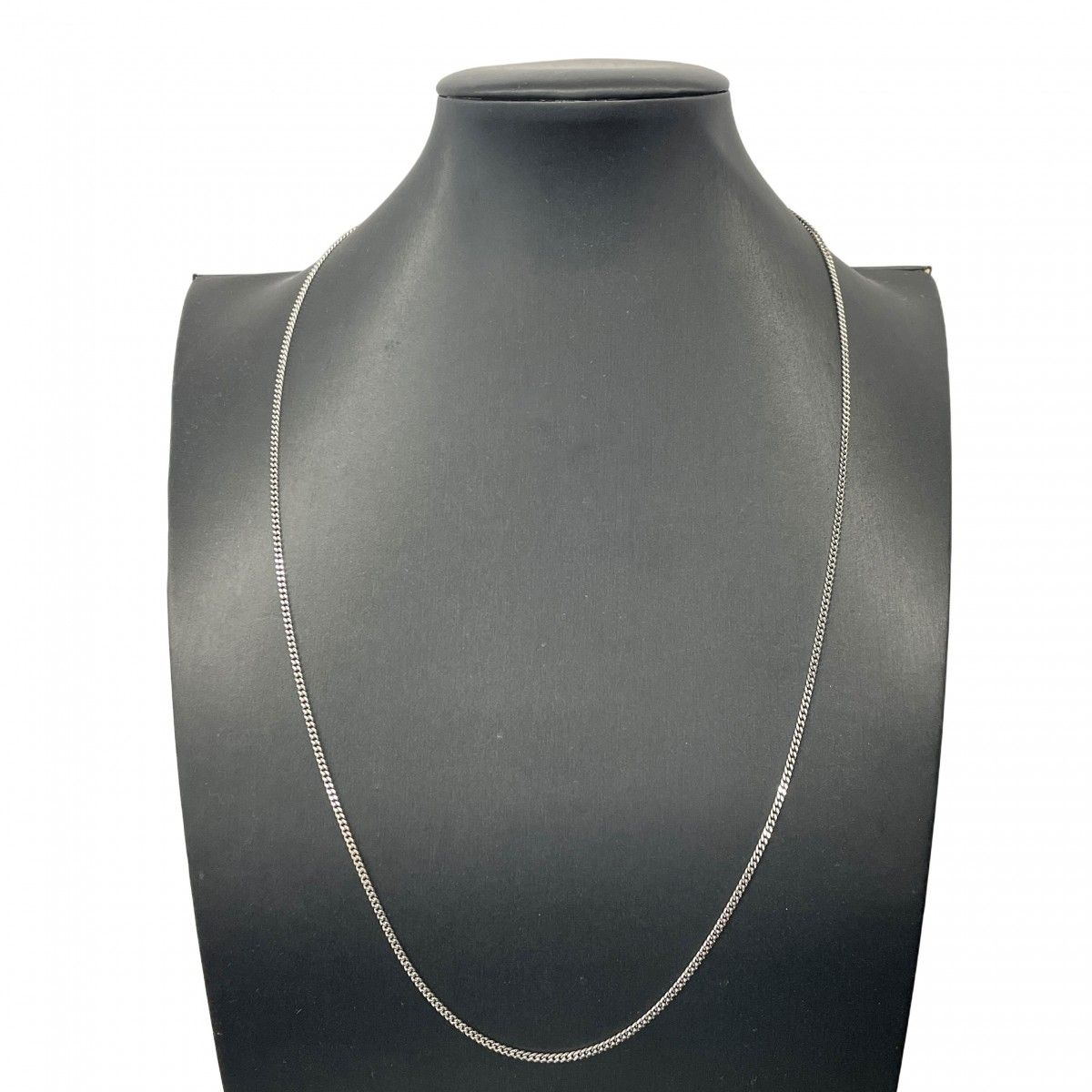 5khe005】喜平 ネックレス Pt850 プラチナ 2面 シングル 60.5cm 10.2g  