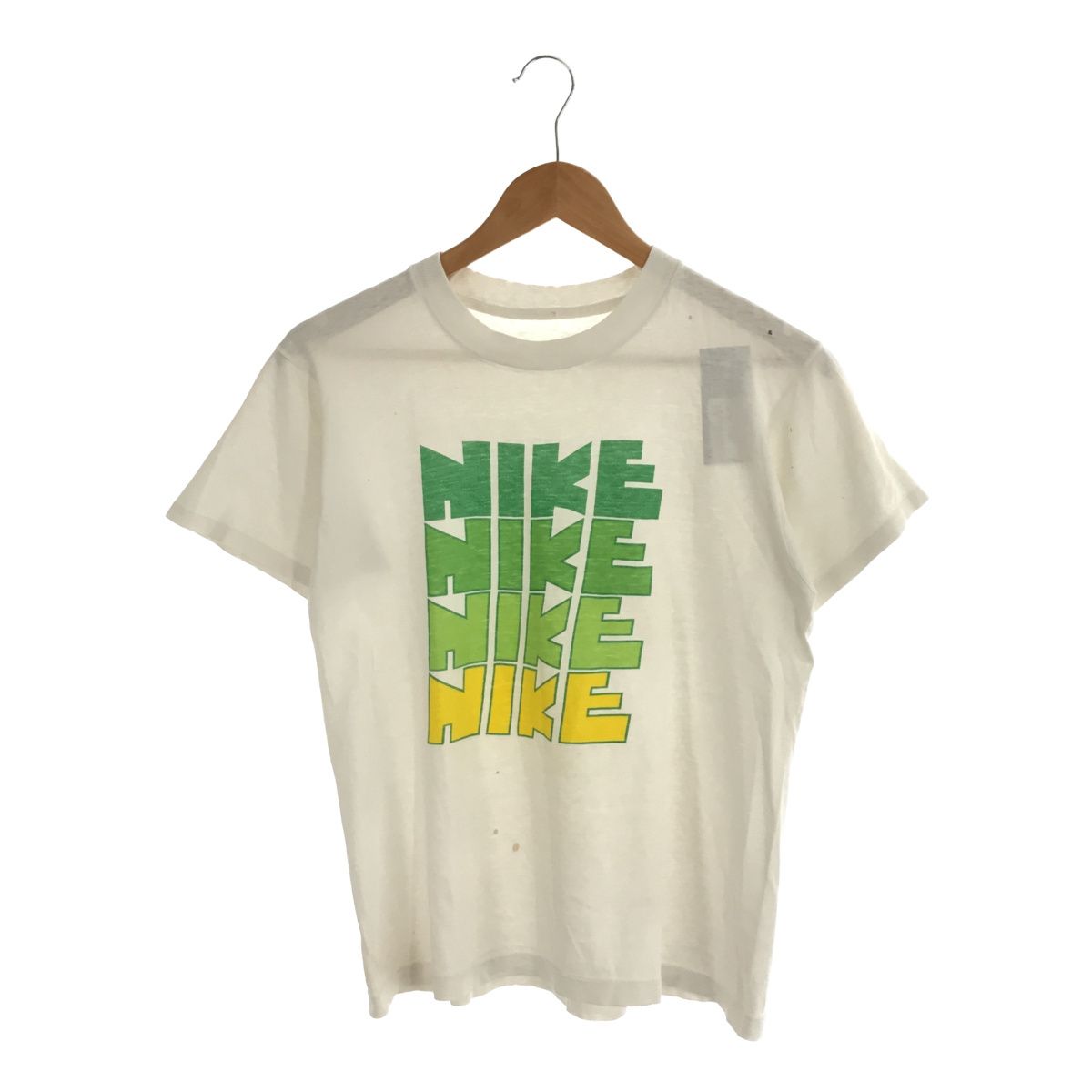 NIKE 4連ゴツナイキ 染み込みプリントtシャツ-