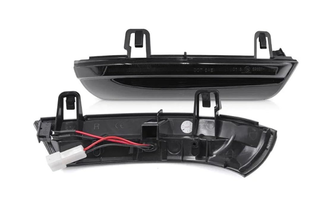 hotimp VW LED 流れる ドアミラー ウインカー 車検対応 通常点灯との切替SW付き スモークレンズ仕様 シーケンシャル ダイナミック 純正交換タイプ 互換品 ゴルフ 5 | 6 パサート 左右セット