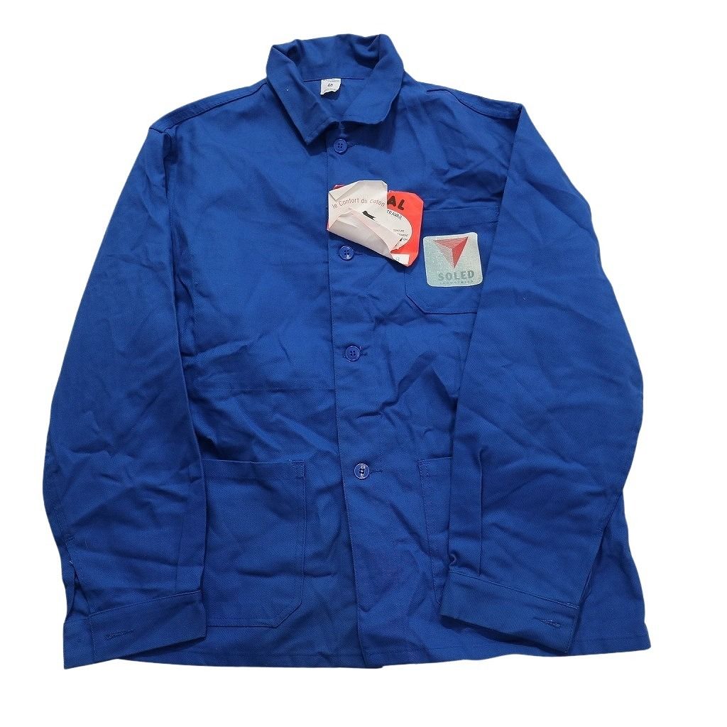 60s70s ユーロ ワーク ジャケット ビンテージ フレンチ 古着卸 まとめ売り フレンチブルー ユーロワーク ジャケット 6枚