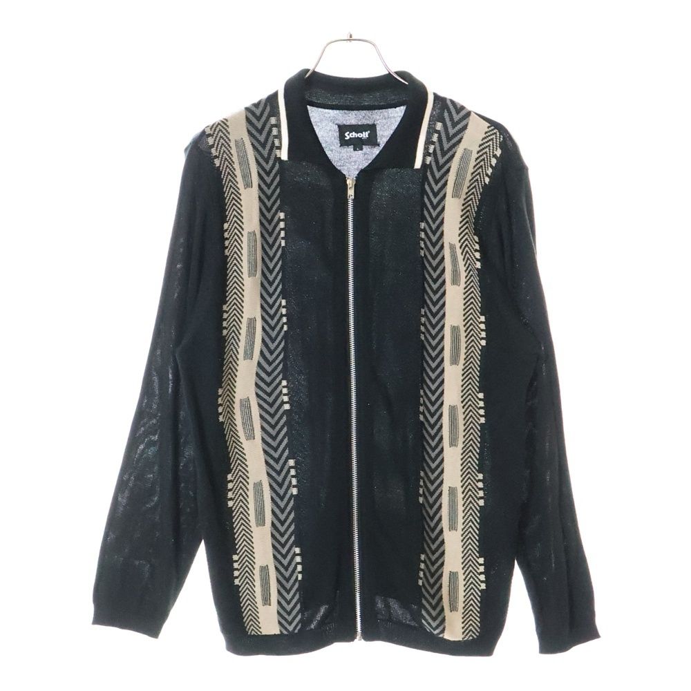 SCHOTT (ショット) LS ZIP KNIT CARDIGAN ロングスリーブ ジップ