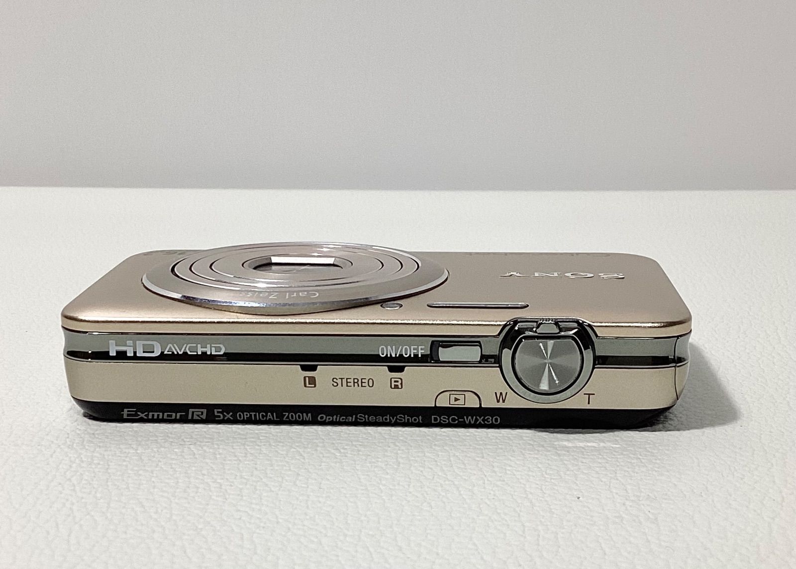 Sony 2024 Cyber−Shot DSC−WX30 デジタルカメラ ゴールド【美品