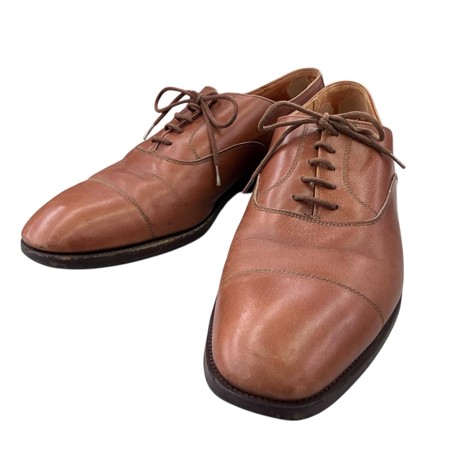 186001 Crockett - Jones クロケット - ジョーンズ ドレスシューズ サイズ 7 1 2 E 26cm ブラウン