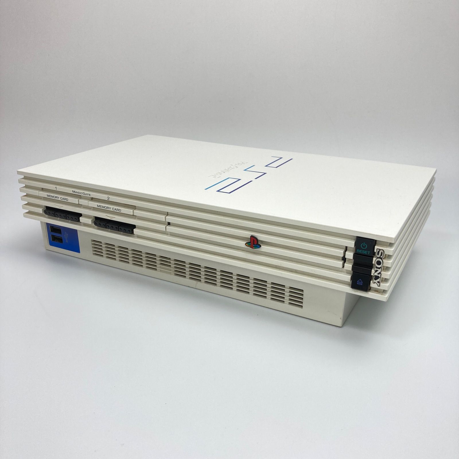 PS2 美品 SCPH-55000 セラミックホワイト PS2本体 ☆動作確認済み☆ PS2 セラミックホワイト 本体セット SCPH