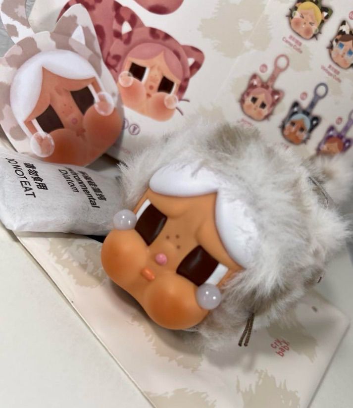 POPMART】CRYBABY WILD but CUTEぬいぐるみペンダント CRYBABY