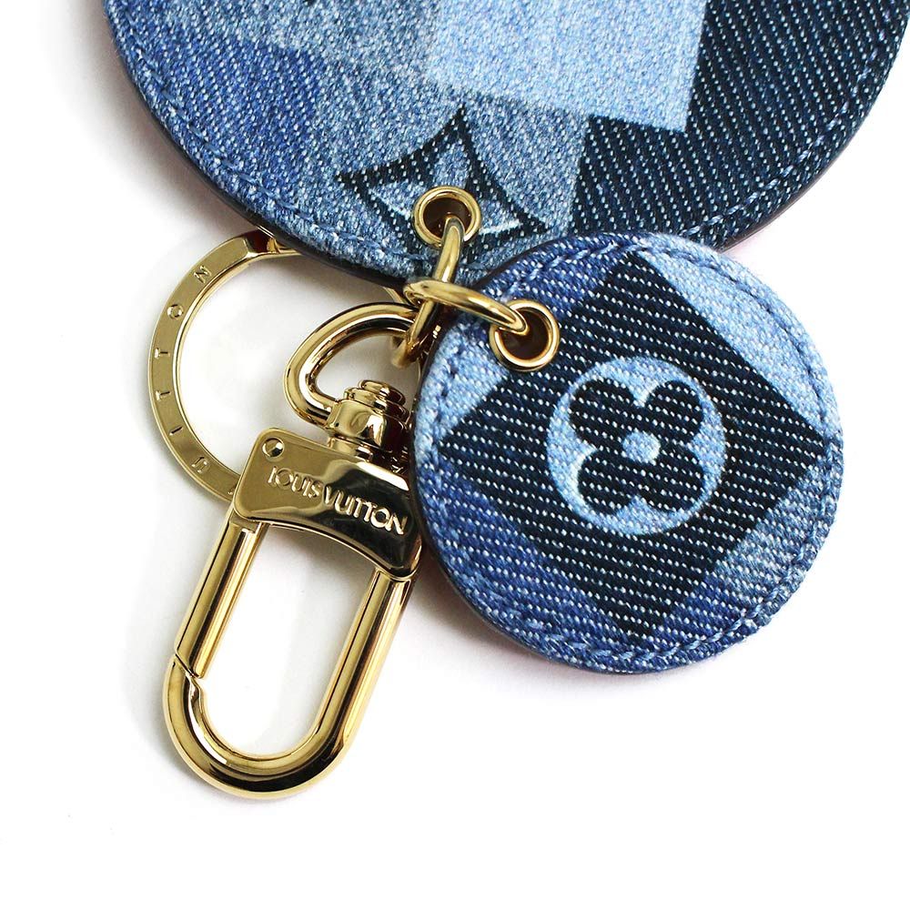 ルイ ヴィトン ポルト クレ キーホルダー リング バッグチャーム