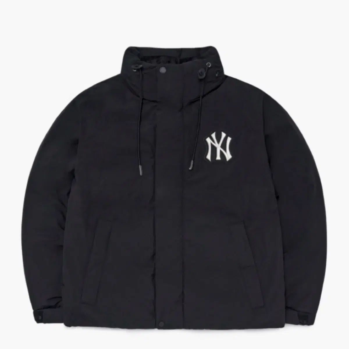 MLB YANKEES ダウンジャケット 刺繍ロゴ 古着 赤 Lサイズ MLB 