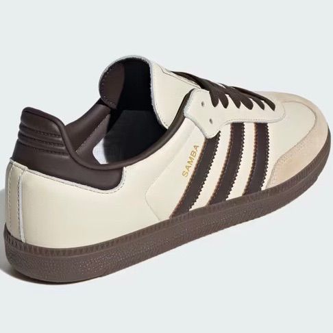 新品⭐️adidas SAMBA OG 26.5cm クリームホワイト×ダークブラウン  