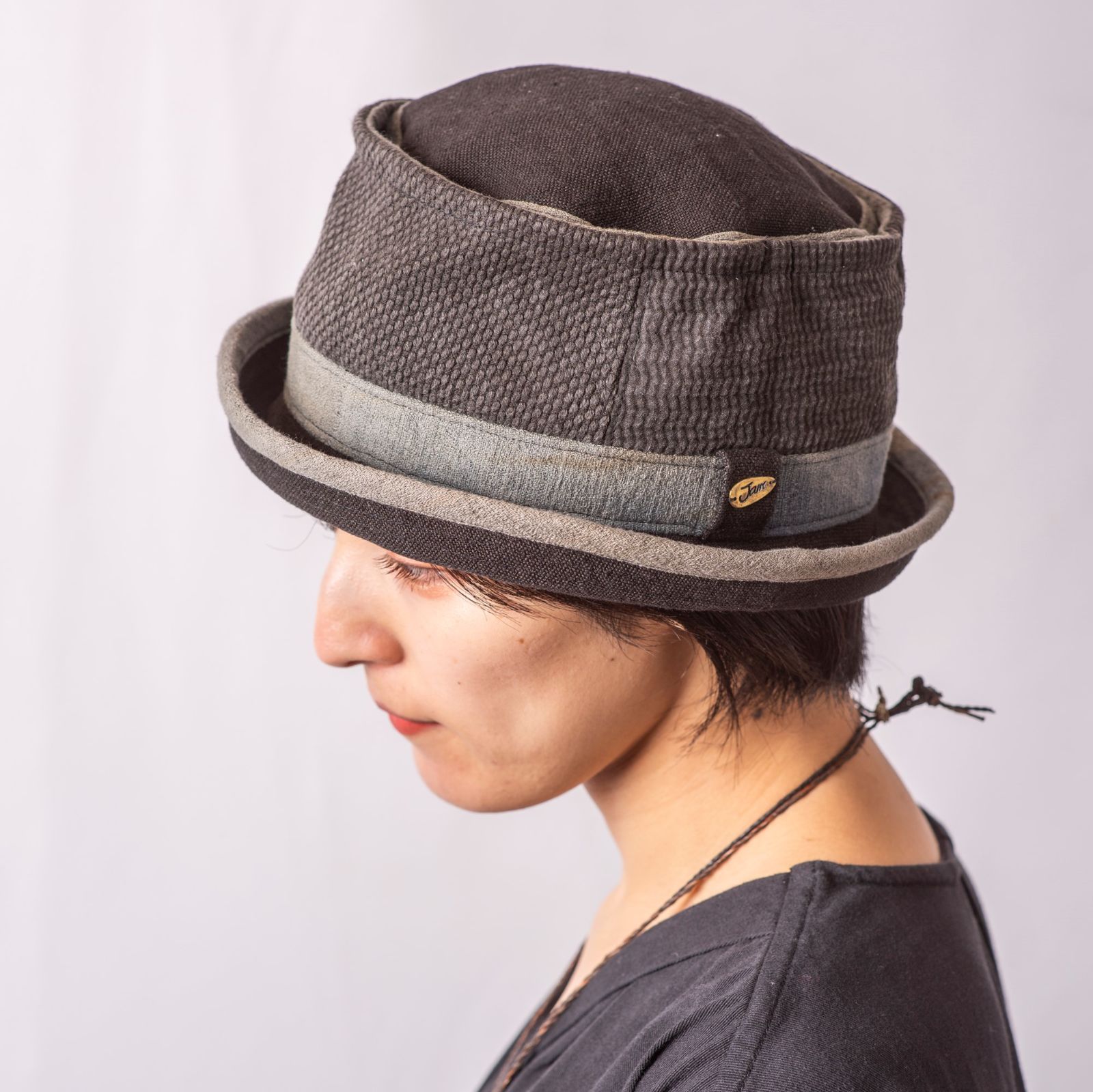 日本の剣道着や作務衣 販売 刺し子綿を墨備長炭染め